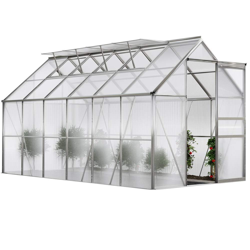GARDEBRUK® 'Sunlight' Aluminium Greenhouse