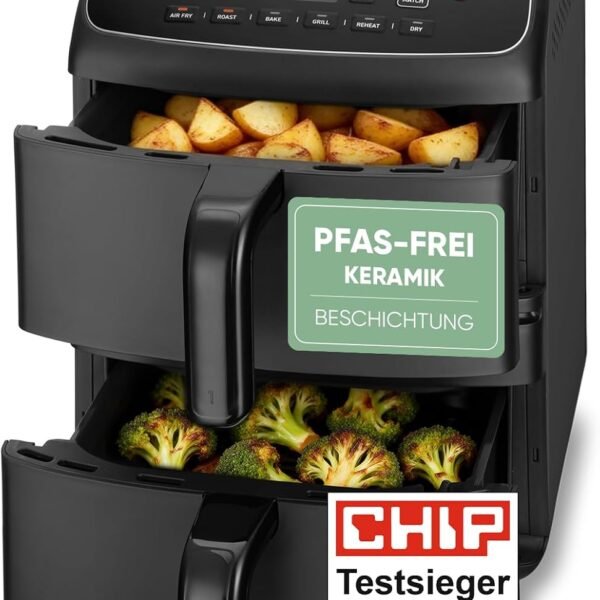 Cosori Airfryer, neue Generation 2026, exklusive TurboBlaze-Tech, 8,6 L
