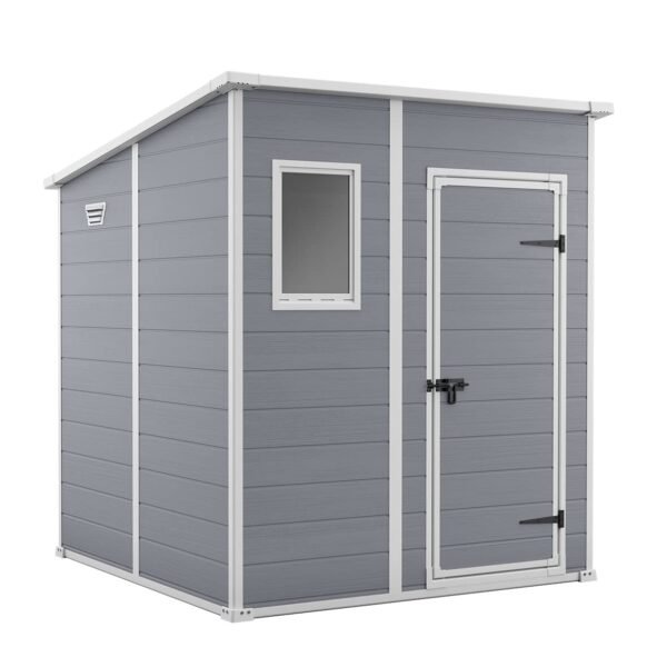 Keter Manor Pent Garden Storage Shed 6 x 6 feet