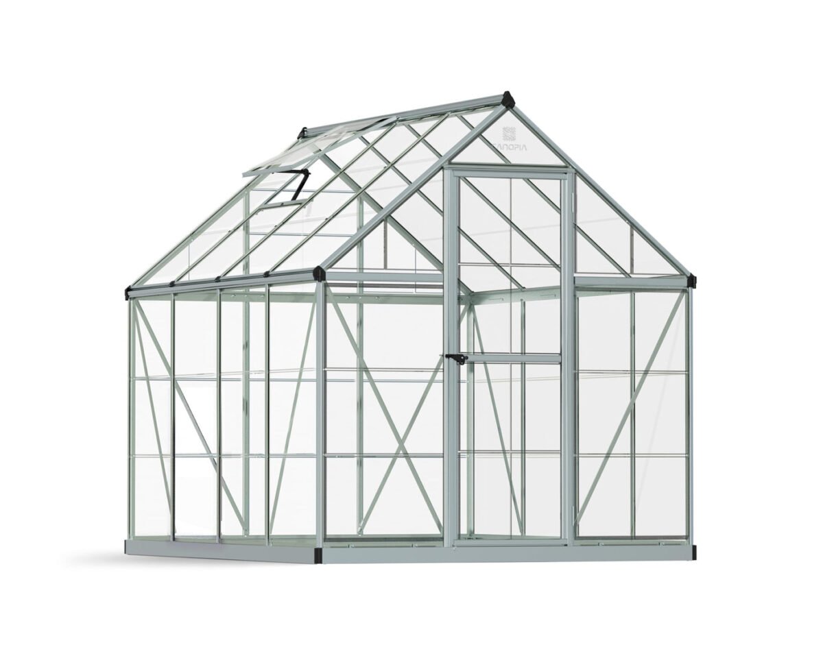 Palram Canopia Harmony 6x8 Silver Greenhouse
