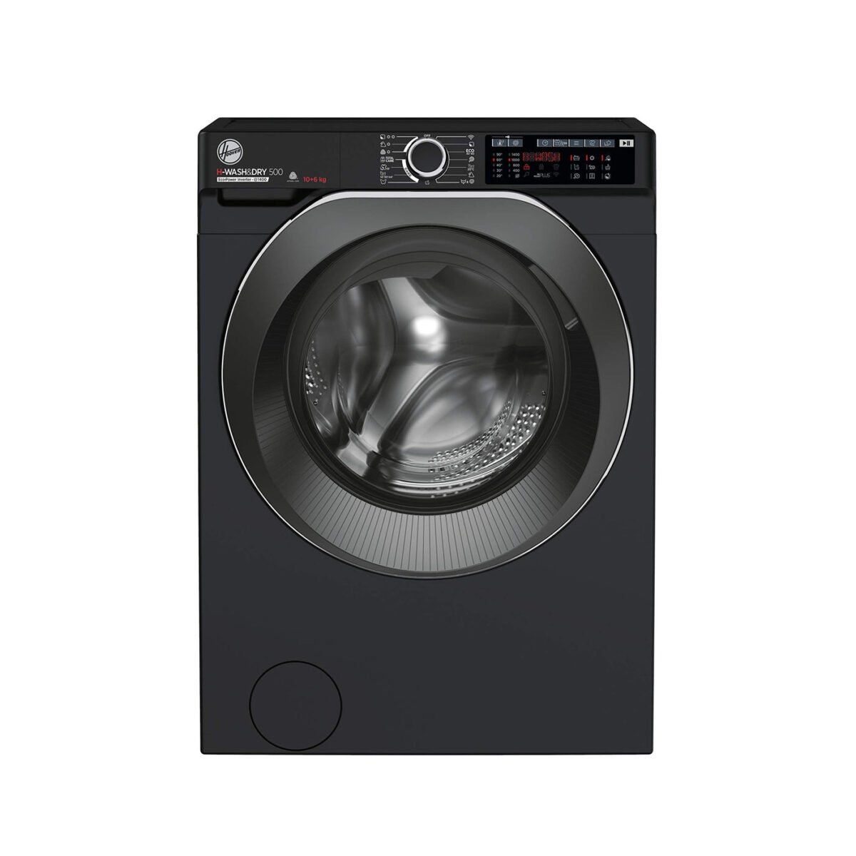 Hoover H-Wash 500 HD4106ABMCB Free Standing Washer Dryer Wifi Connected A-Rated 10kg 6kg