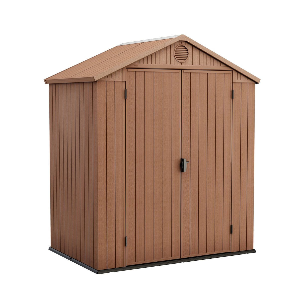 Keter Darwin Outdoor Apex Double Door Garden Storage Shed