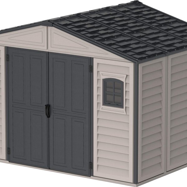 Duramax WoodBridge II PLUS 10.5 x 8 Plastic Garden Shed